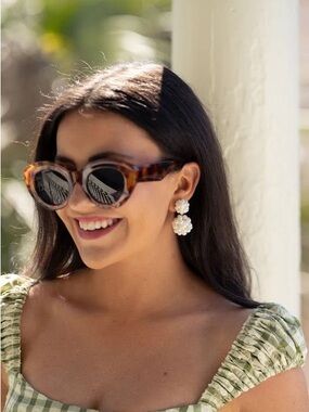 Lisi Lerch Kate Cluster Pearl Large Statement Earrings